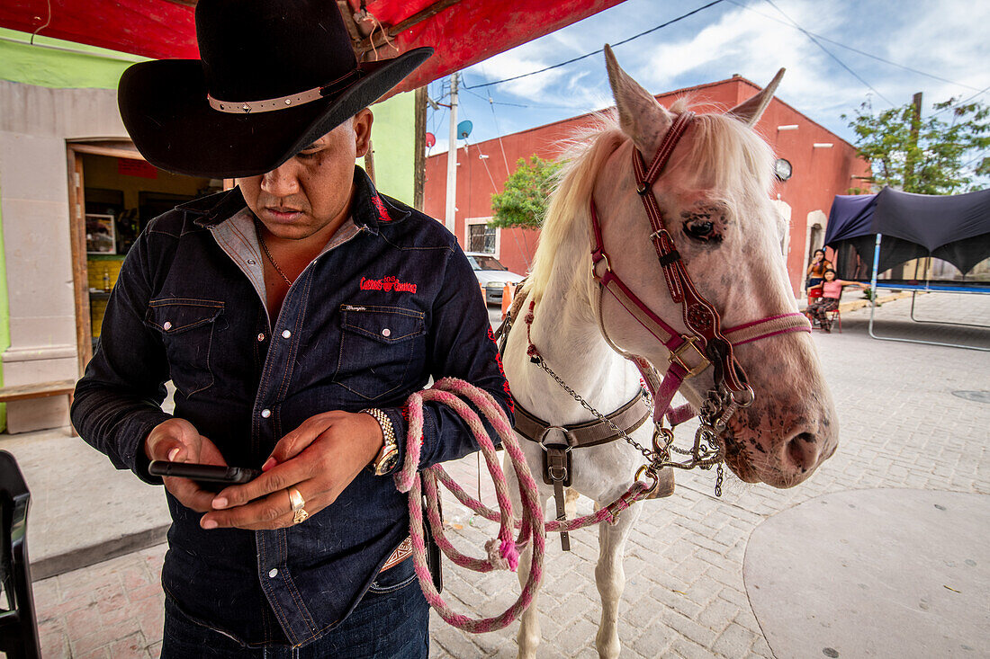 Fest in Mapimi, Mexiko