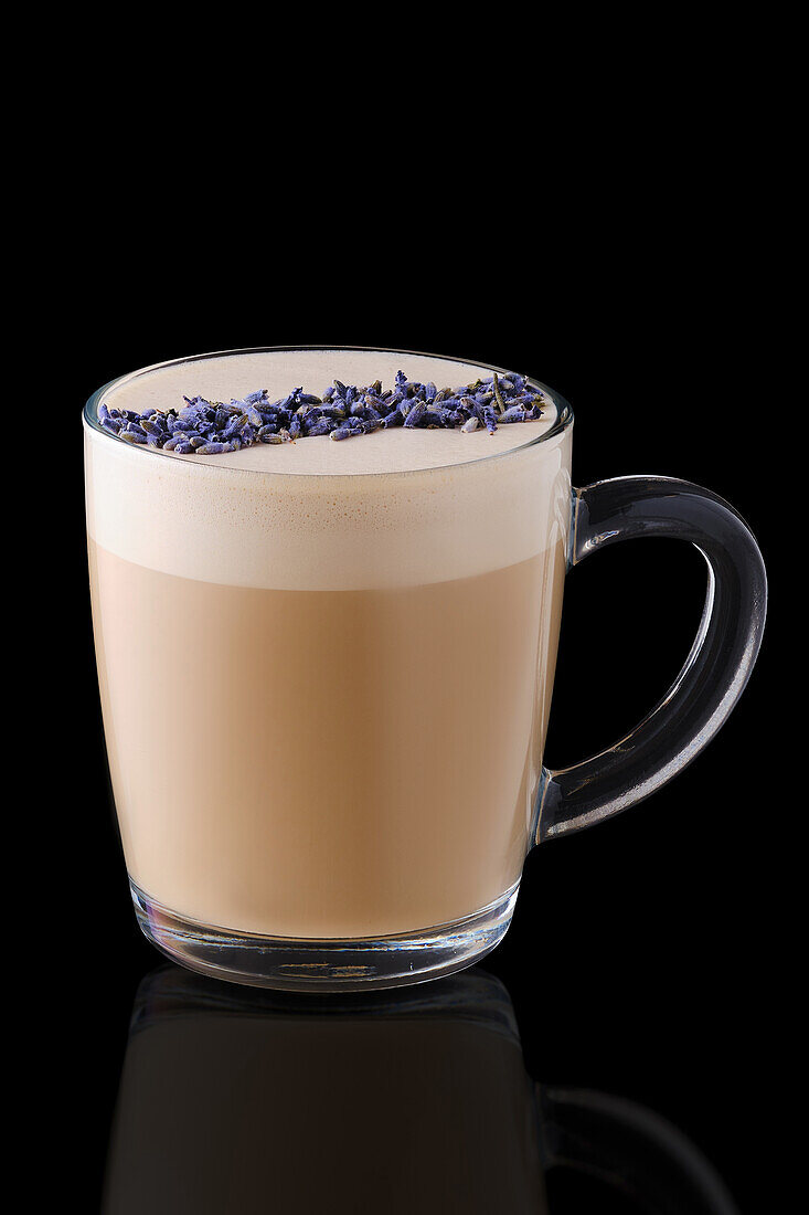 Lavender cappuccino