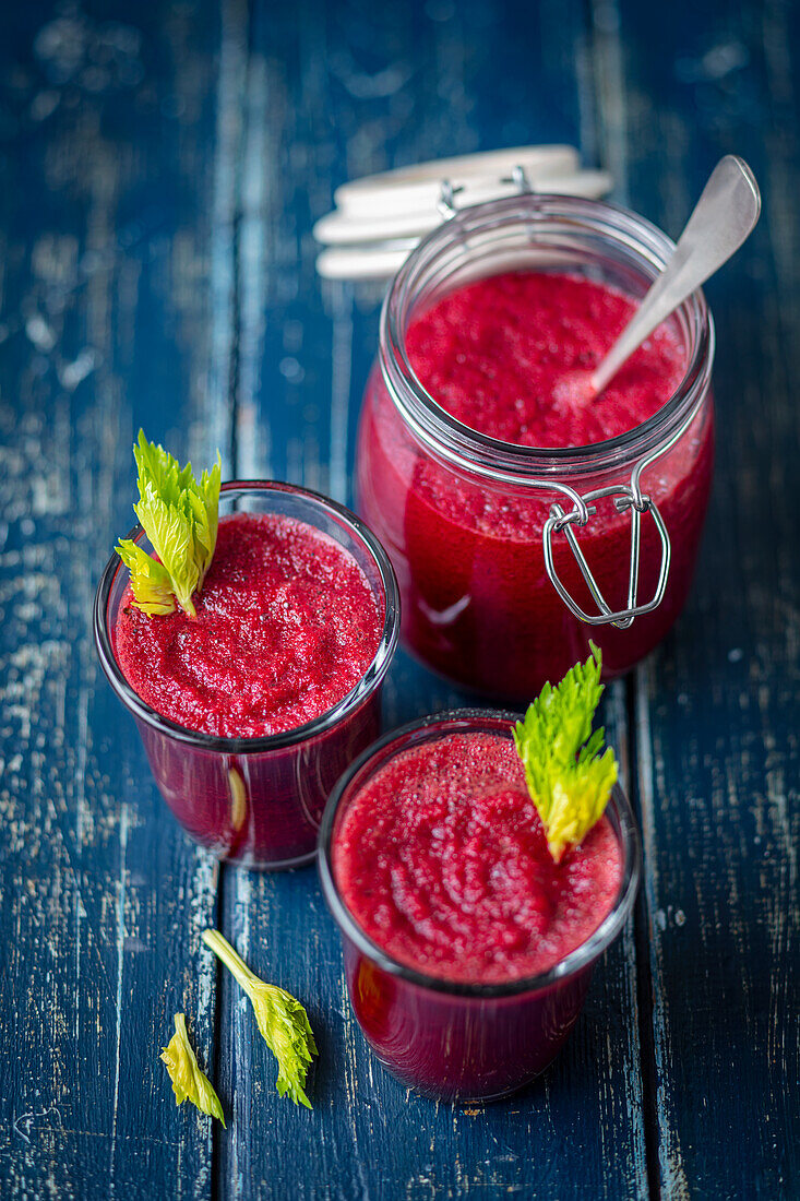 Beetroot gazpacho