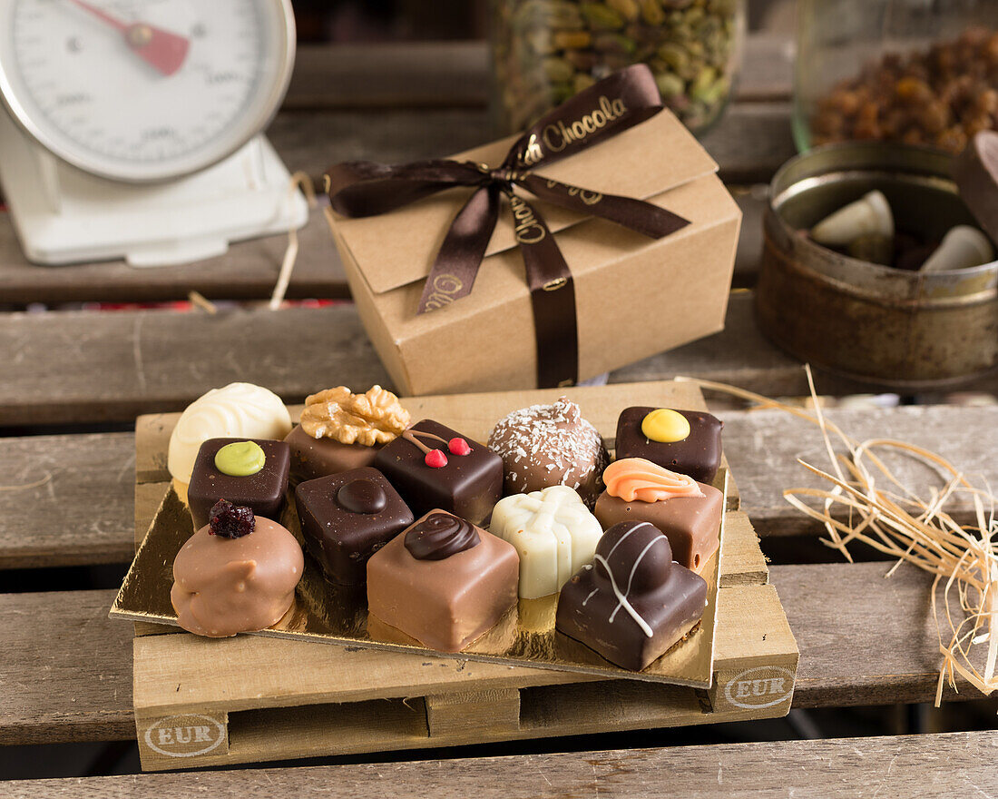 Chocolates to give as gifts