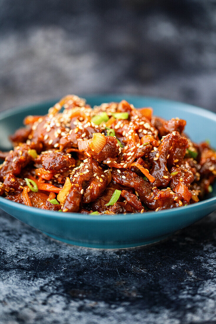 Crispy chilli beef