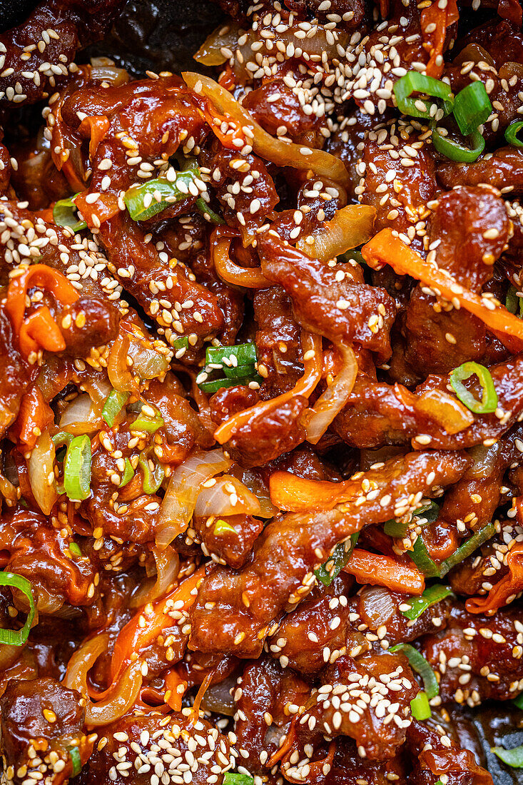 Crispy chilli beef