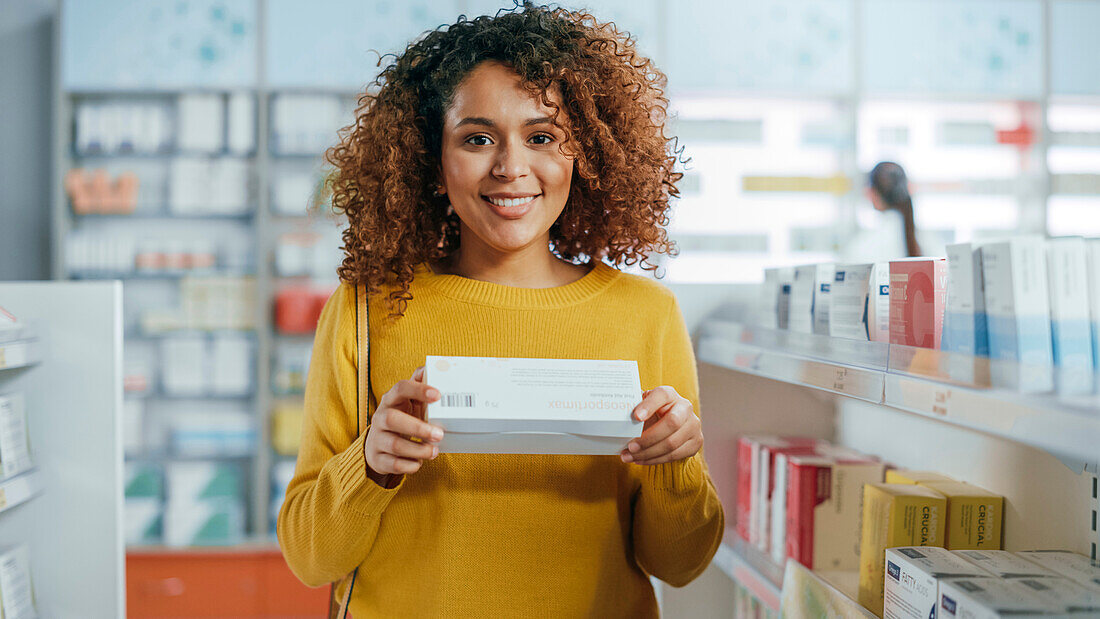 Pharmacist using tablet