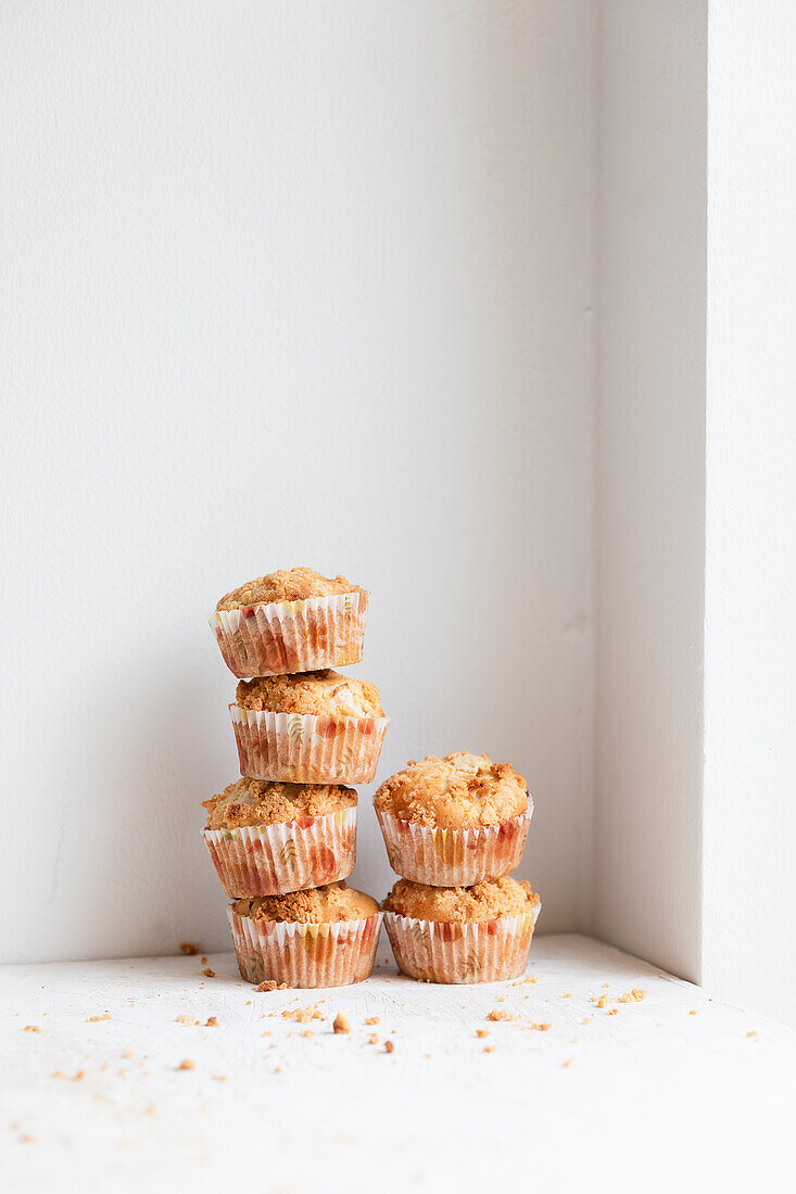 Apfel-Zimt-Muffins mit Streuseln