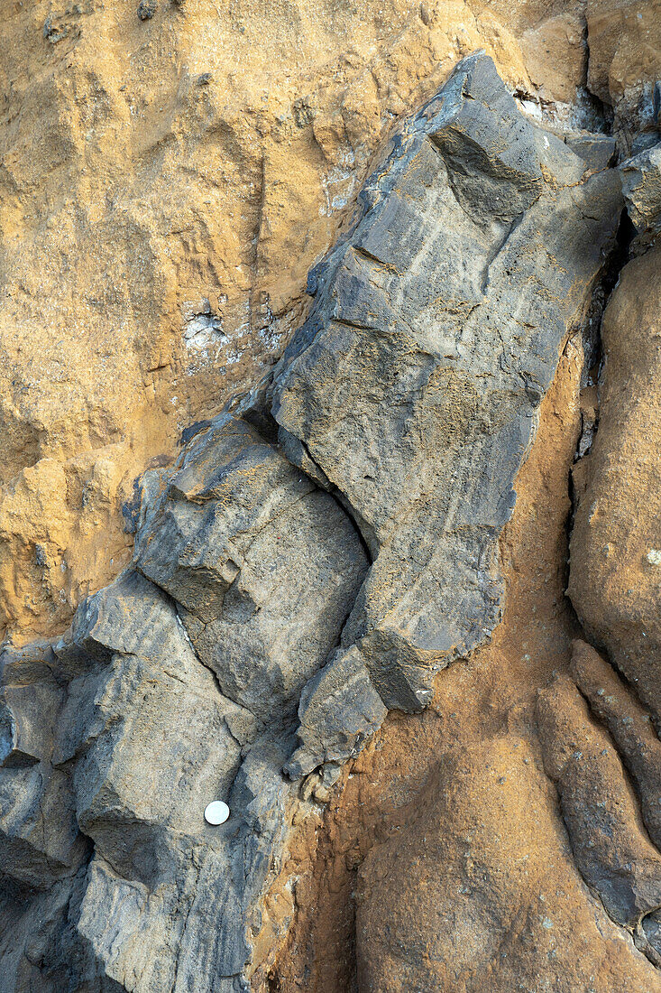 Basalt dike, Iceland