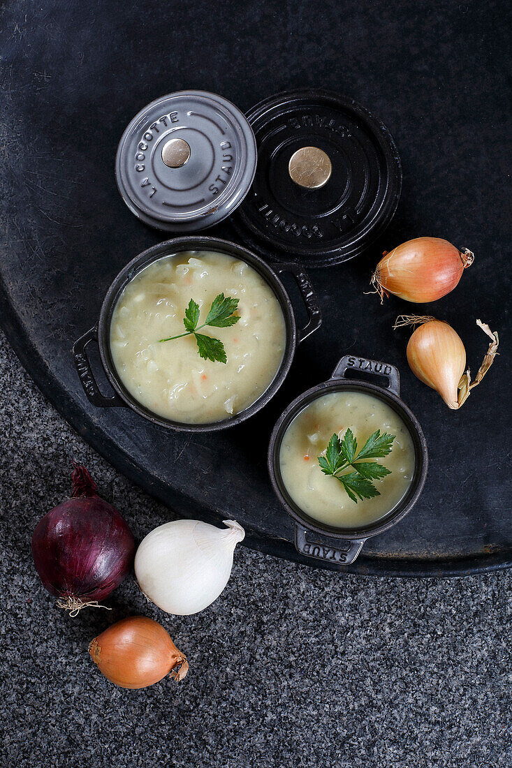 Kartoffel-Pastinaken-Suppe zum Fasten