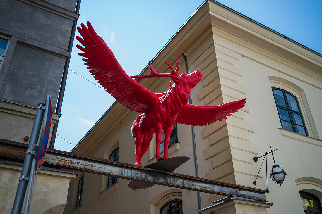 Cervený Jelen restaurant in Prague