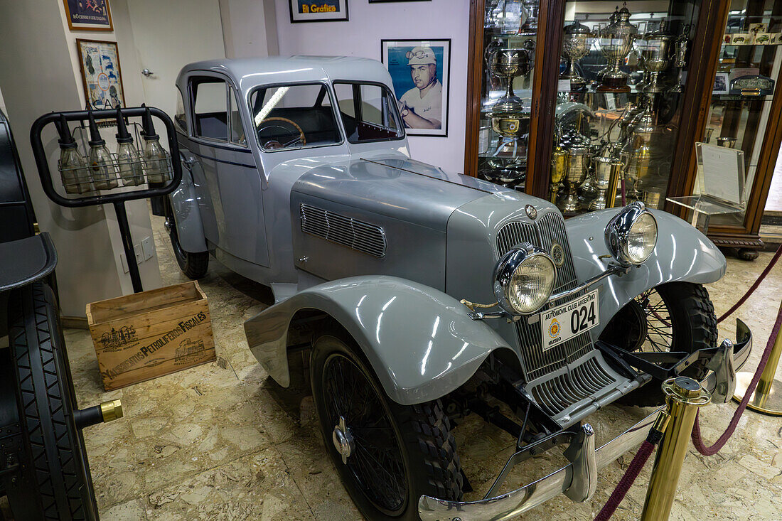 A 1927 Yruam Sport Coupe in the Argentine Automobile Club Museum, Buenos Aires in Argentina.