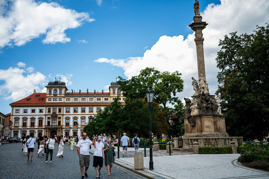 Toskansky palace (Palais Thun-Hohenstein), Castle Square in Hradcany, Castle District