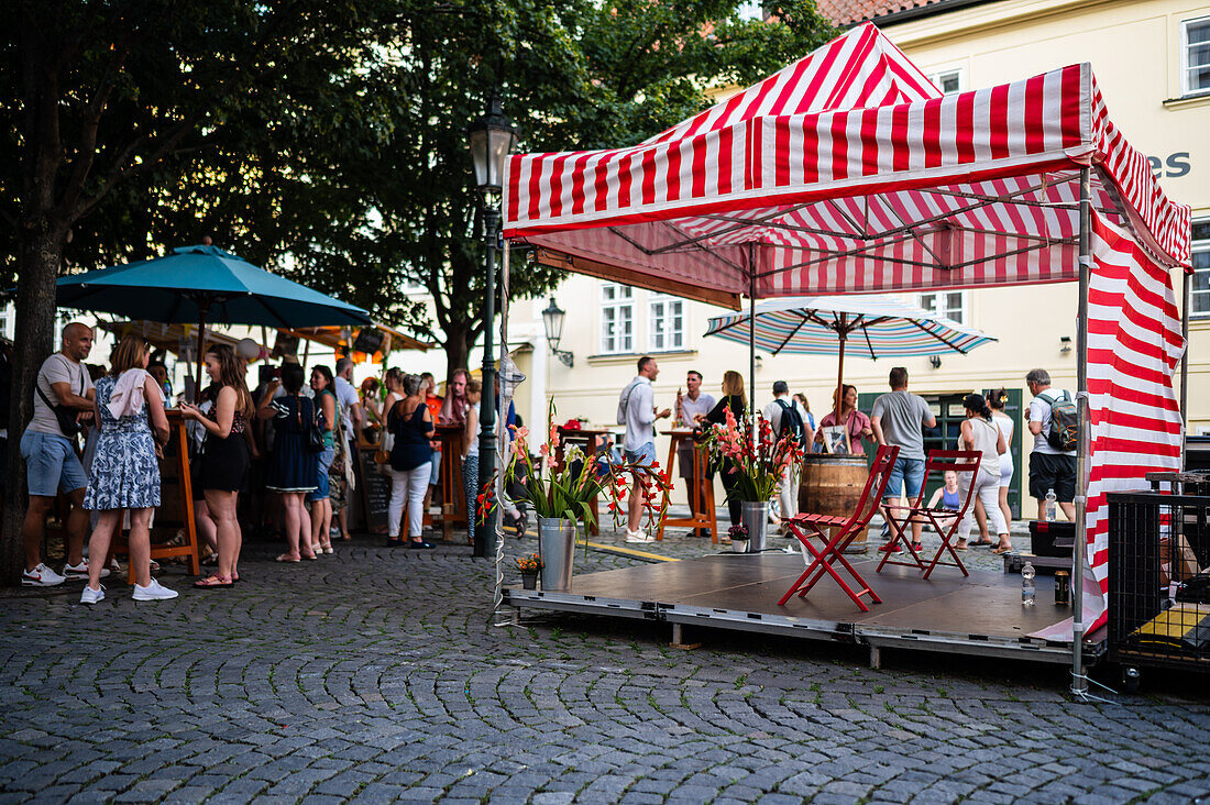 Prague traditional French Market