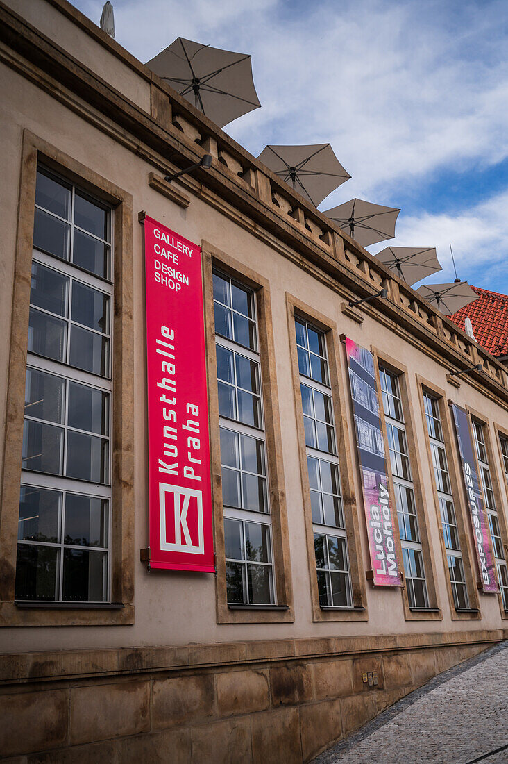 Kunsthalle Praha Galerie, Café und Designshop, Prag