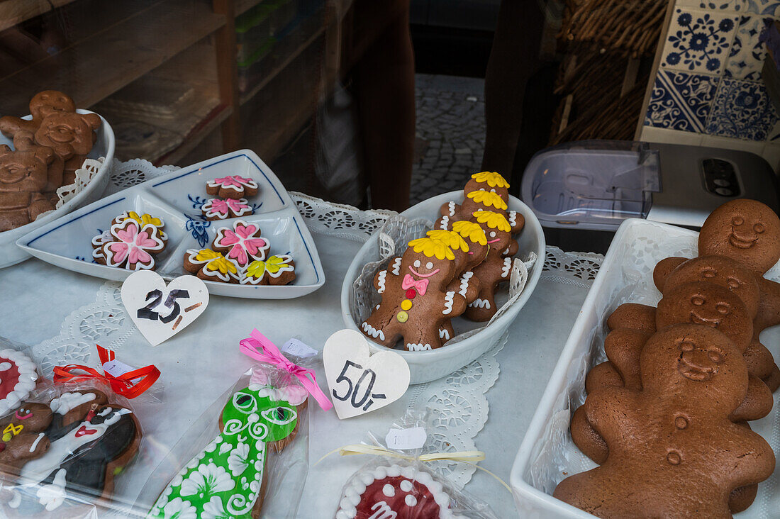 Traditional gingerbread cookies, Prague