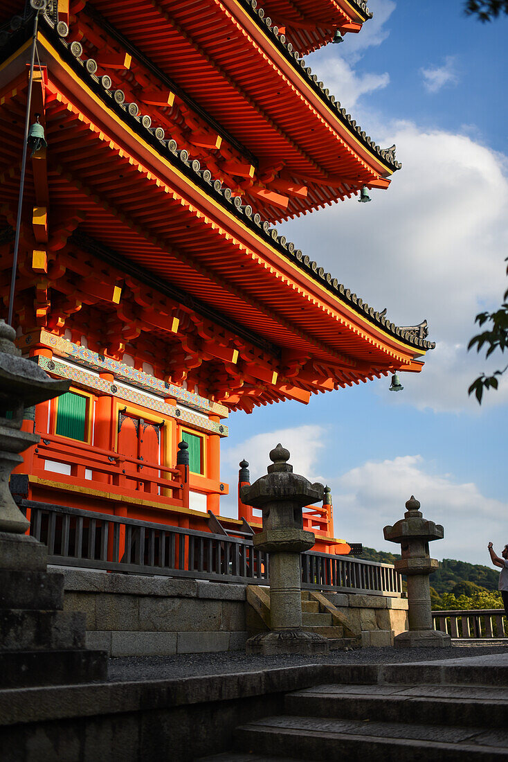 Kiyomizu-dera-Tempel in Kyoto, Japan