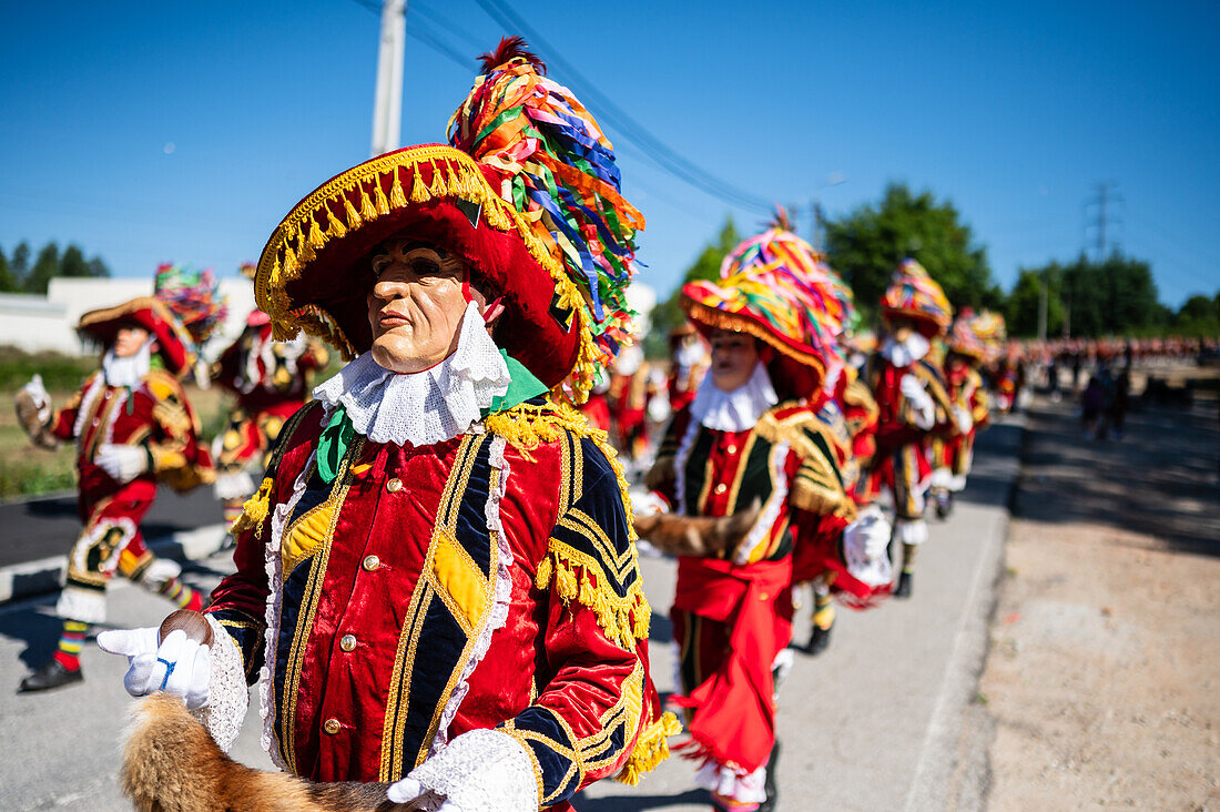 The Festival of Saint John of Sobrado, also known as Bugiada and Mouriscada de Sobrado, takes place in the form of a fight between Moors and Christians , locally known as Mourisqueiros and Bugios, Sao Joao de Sobrado, Portugal