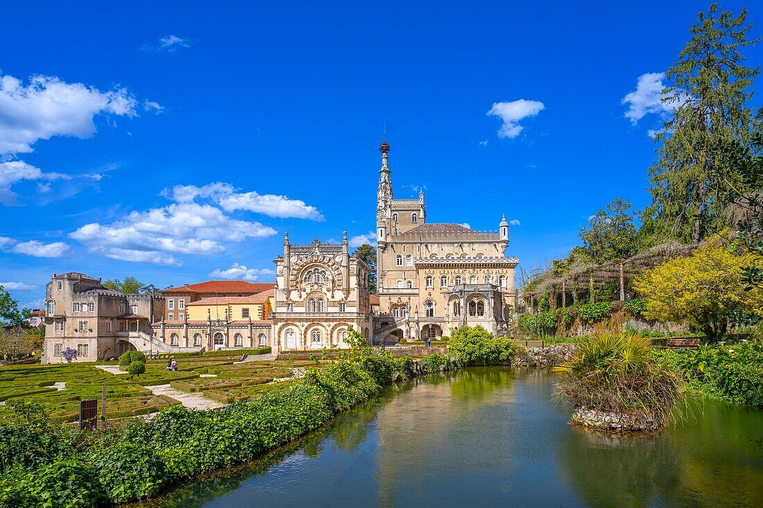 Kloster Santa Cruz do Bucaco, Luso, Mealhada, Bezirk Aveiro, Zentrum, Portugal, Europa