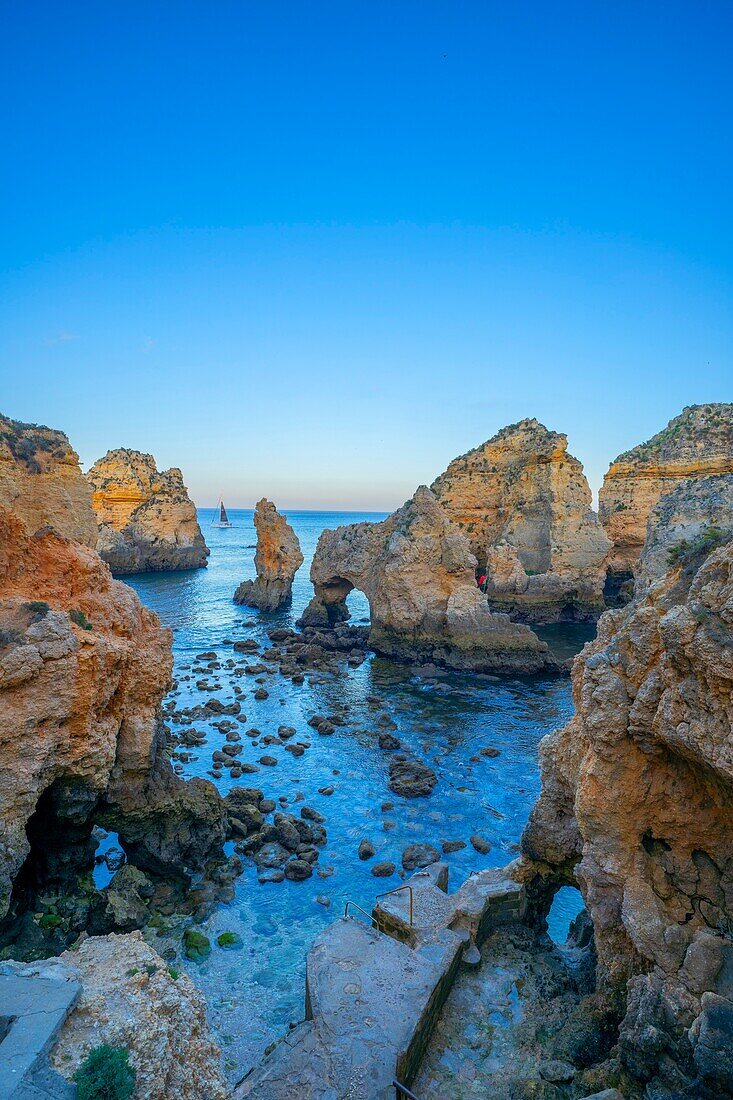 Ponta da Piedade, Lagos, Algarve, Portugal, Europe