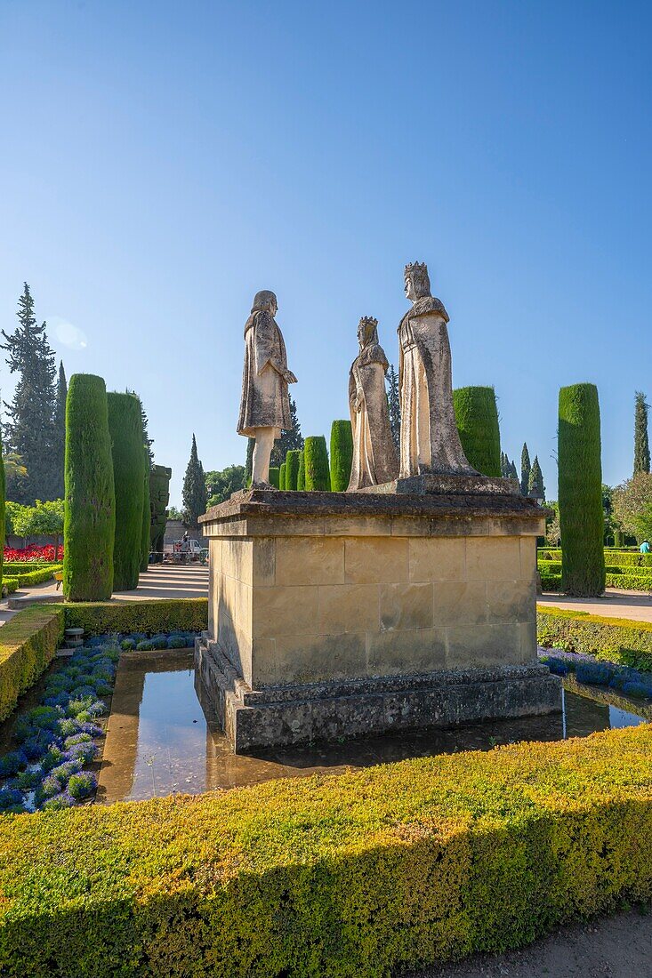 Alcazar de los Reyes Cristianos, UNESCO-Welterbe, Córdoba, Andalusien, Spanien, Europa