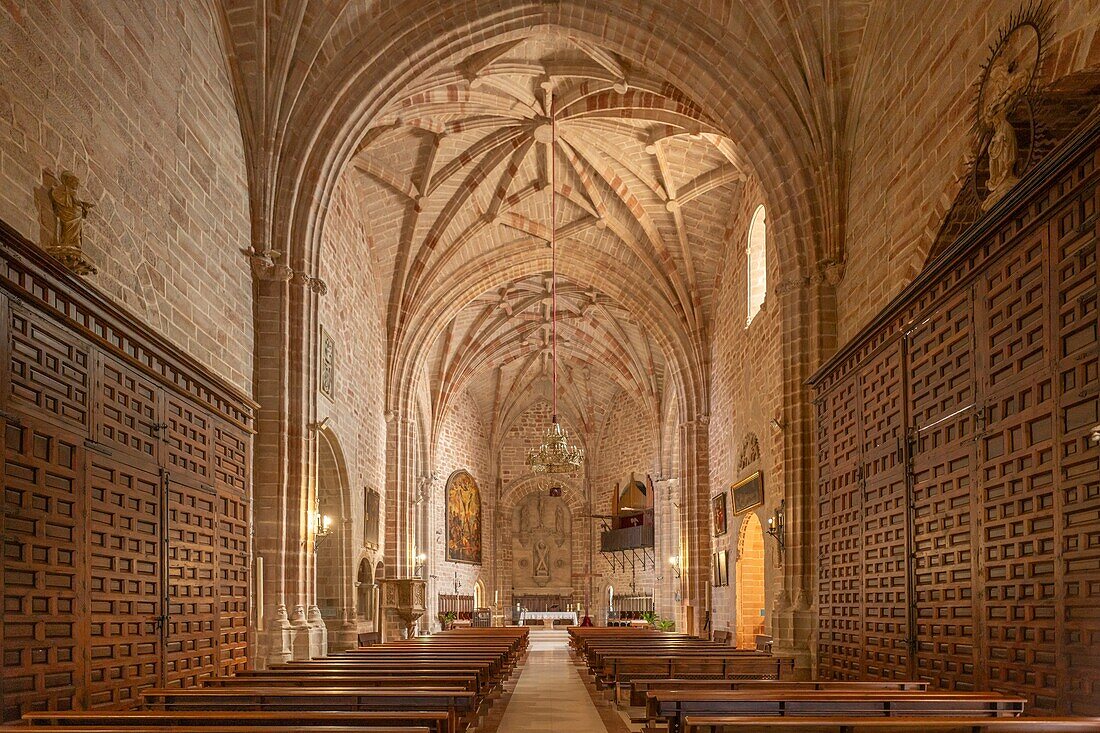 Kirche von San Andres, Villanueva de los Infantes, Ciudad Real, Kastilien-La Mancha, Spanien, Europa