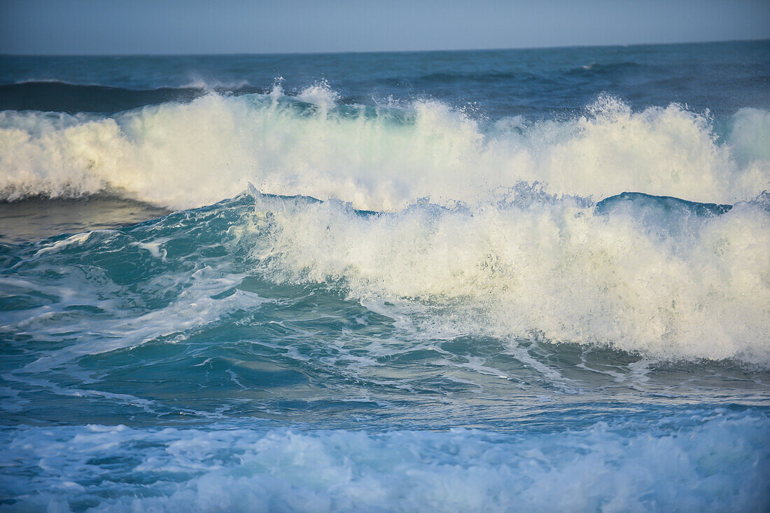 Strand vor der Finca Barlovento, Tayrona-Nationalpark, Kolumbien