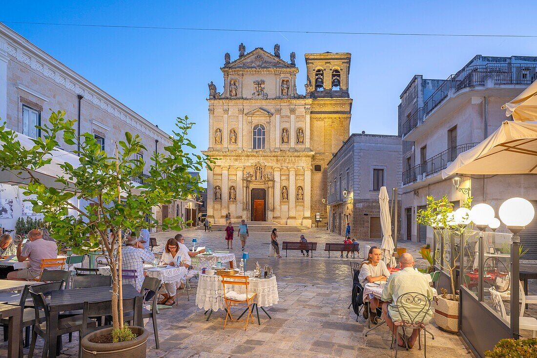 Mother Church of All Saints, old town, Mesagne, Brindisi, Salento, Apulia, Italy, Europe