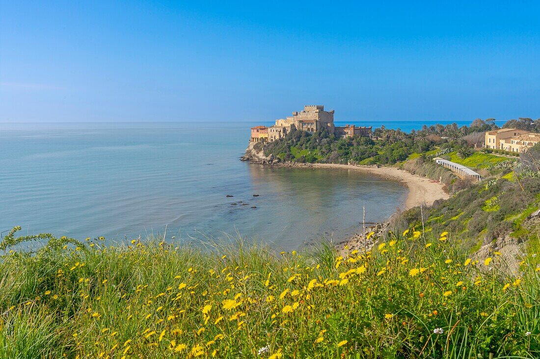 Castello di Falconara, Caltanisetta, Sicily, Italy, Mediterranean, Europe