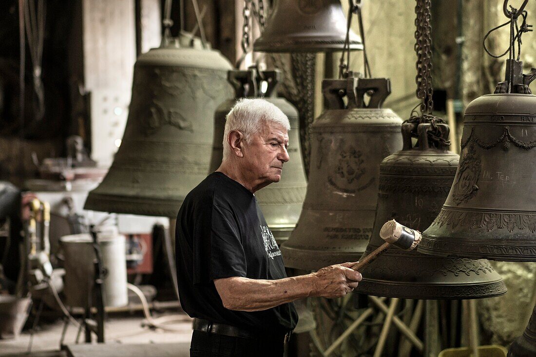 Bell Foundry, Agnone, Isernia, Molise, Italy, Europe