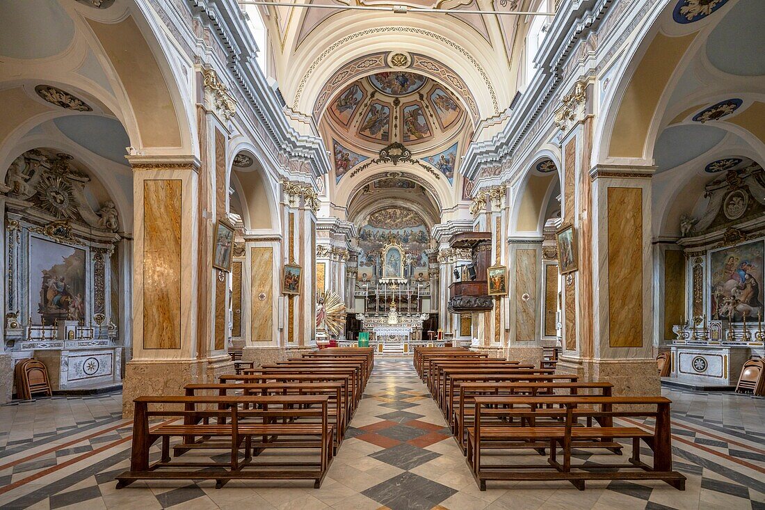 Parish of Santa Maria Assunta, church, Frosolone, Isernia, Molise, Italy, Europe