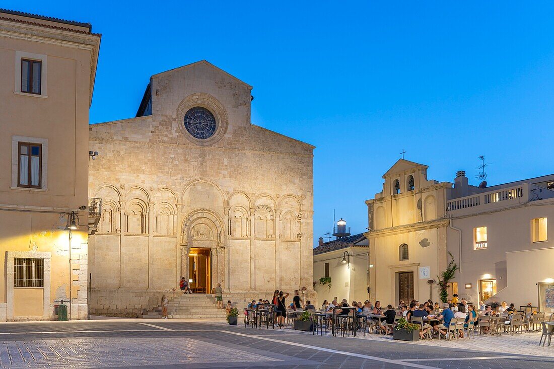 Cathedral of Santa Maria della Purificazione and San Basso, Termoli, Campobasso, Molise, Italy, Europe