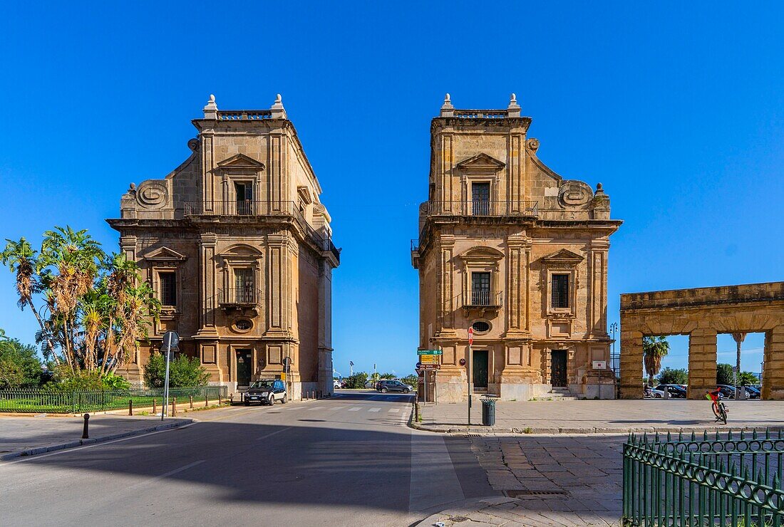 Porta Felice (Felice-Tor), Palermo, Sizilien, Italien, Mittelmeerraum, Europa