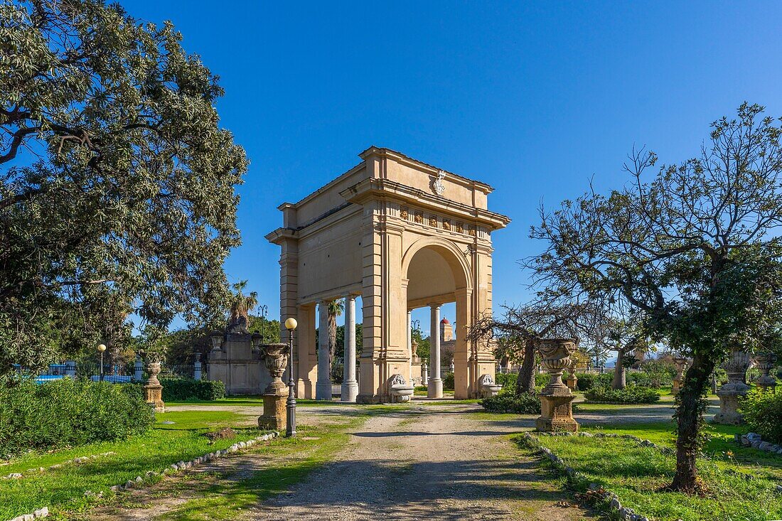 Villa Giulia, Palermo, Sicily, Italy, Mediterranean, Europe