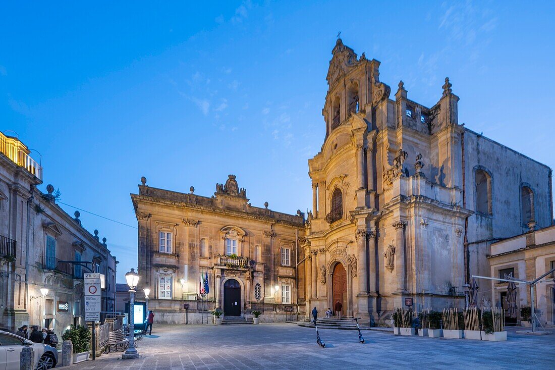 Kirche St. Joseph (Chiesa di San Giuseppe), Ragusa Ibla, Val di Noto, UNESCO-Welterbe, Sizilien, Italien, Mittelmeer, Europa