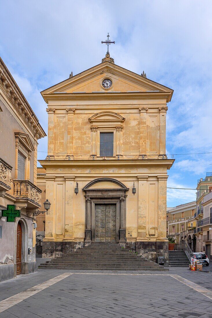 Church of the Rosary, Bronte, Catania, Sicily, Italy, Mediterranean, Europe