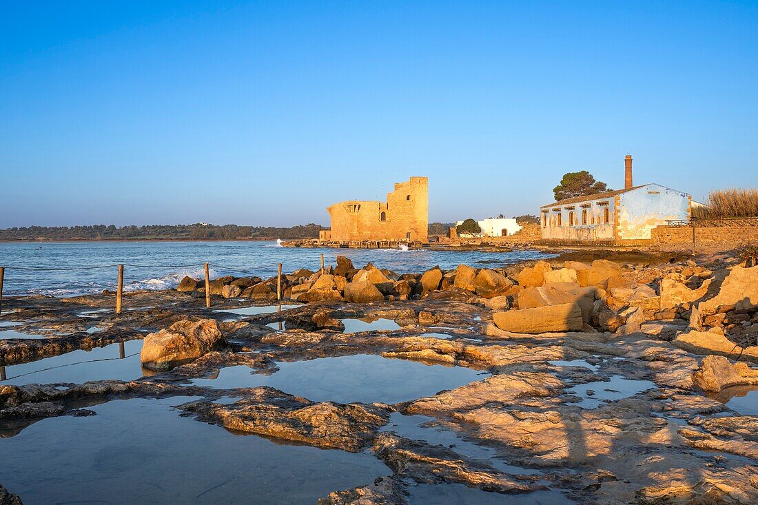 Vendicari Wildlife Oasis, Noto, Syracuse, Sicily, Italy, Mediterranean, Europe