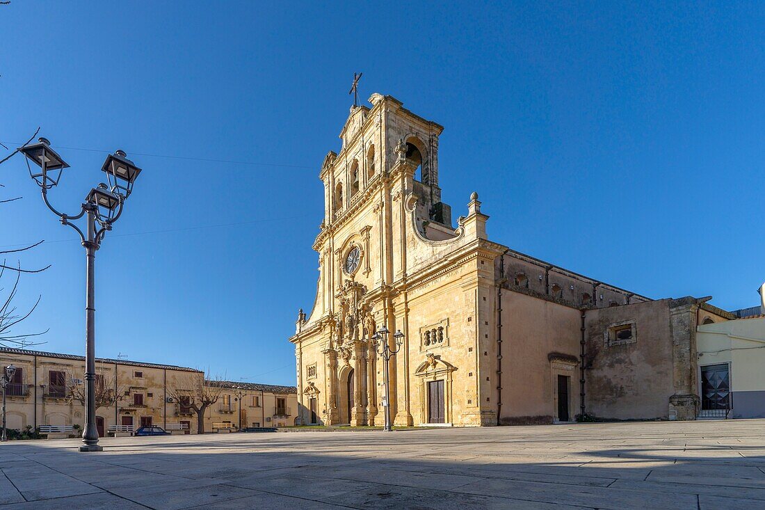 Basilika von San Sebastiano, Ferla, Provinz Syrakus, Sizilien, Italien, Mittelmeerraum, Europa