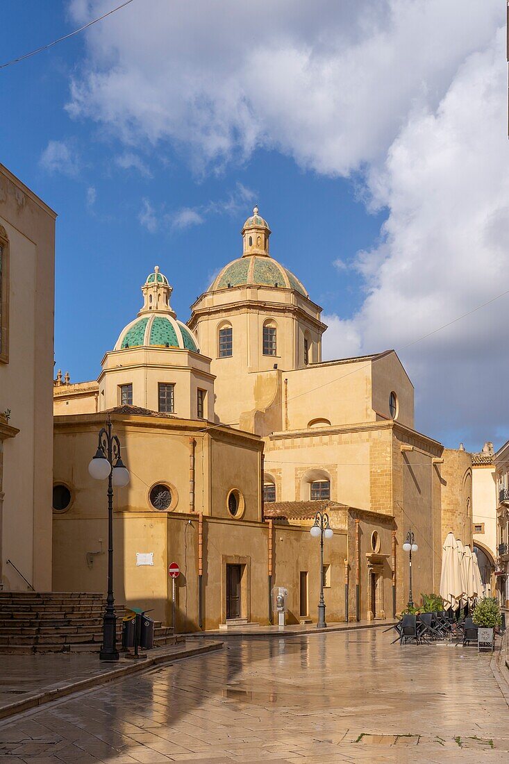 Piazza della Repubblica, Mazara del Vallo, Trapani, Sicily, Italy, Mediterranean, Europe