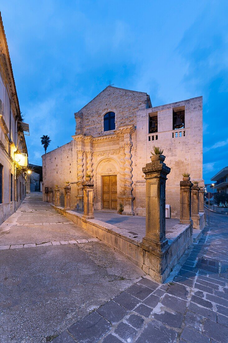 Verkündigungskirche, Palazzolo Acreide, Val di Noto, Siracusa, Sizilien, Italien, Mittelmeerraum, Europa