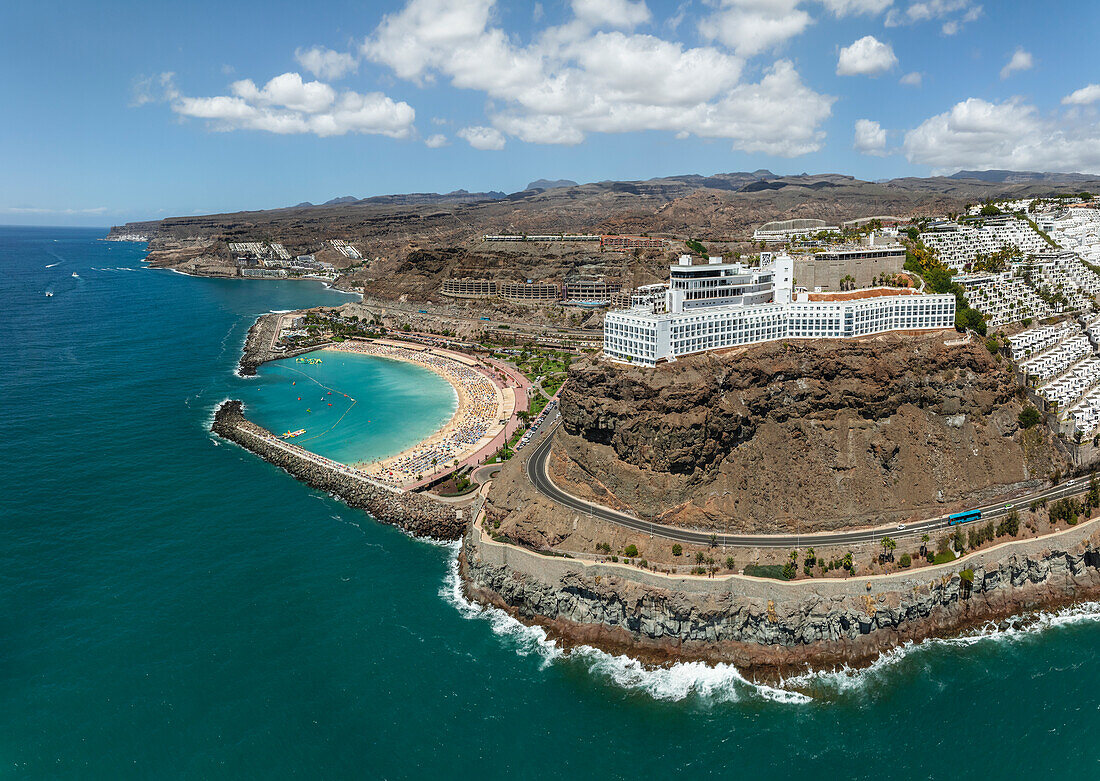 Anfi del Mar, Playa de la Verga, Arguineguin, Gran Canaria, Kanarische Inseln, Spanien, Atlantik, Europa