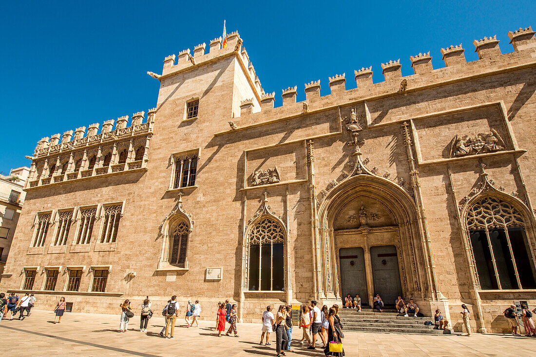 Lonja de la Seda (Llotja de la Seda) (Silk Exchange), UNESCO World Heritage Site, Valencia, Spain, Europe