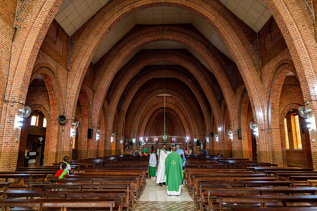 Cathedral of Kananga, Central Kasai, Democratic Republic of Congo, Africa