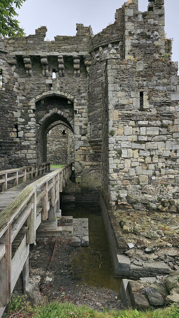 Beaumaris Castle, UNESCO World Heritage Site, Anglesey, Wales, United Kingdom, Europe