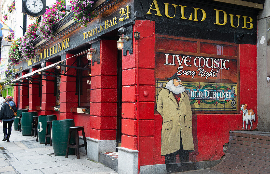 Auld Dubliner pub, Temple Bar, Dublin, Republik Irland, Europa