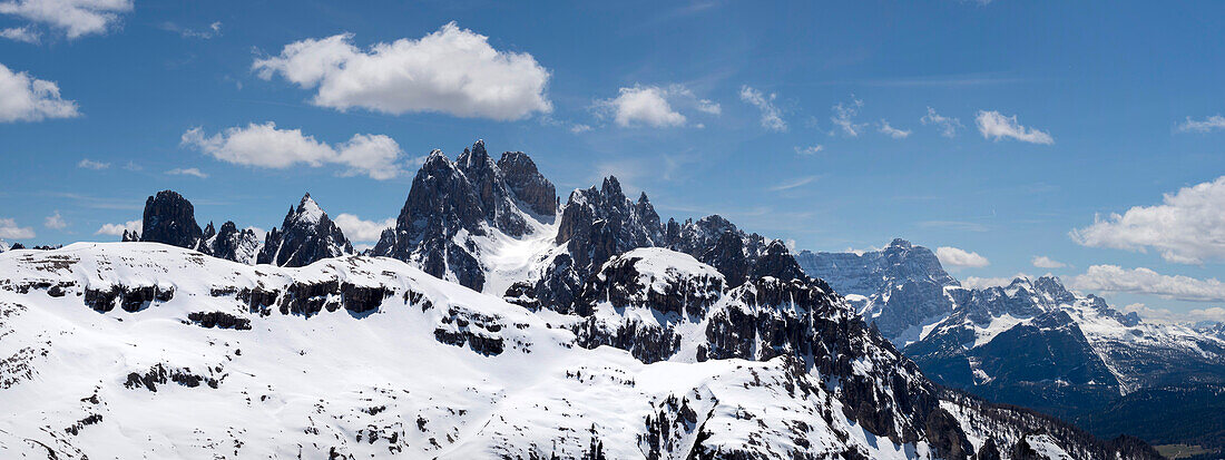 Cadini di Misurina-Panorama, Dolomiten, Belluno, Italien, Europa