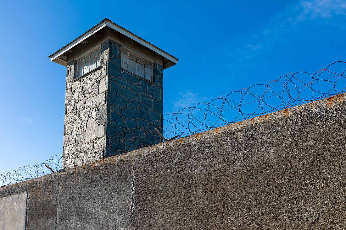 The Cell Block where Nelson Mandela was imprisoned, Robben Island, Western Cape Province, South Africa, Africa