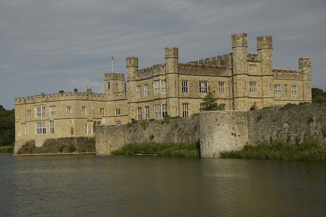 Leeds Castle bei Maidstone, Kent, England, Vereinigtes Königreich, Europa