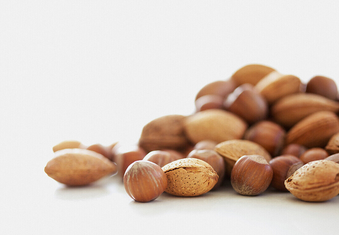 Close Up Of Assorted Nuts