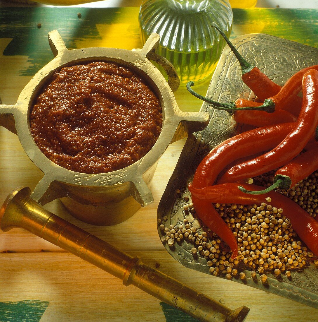 Harissa (spicy Arabian paste)