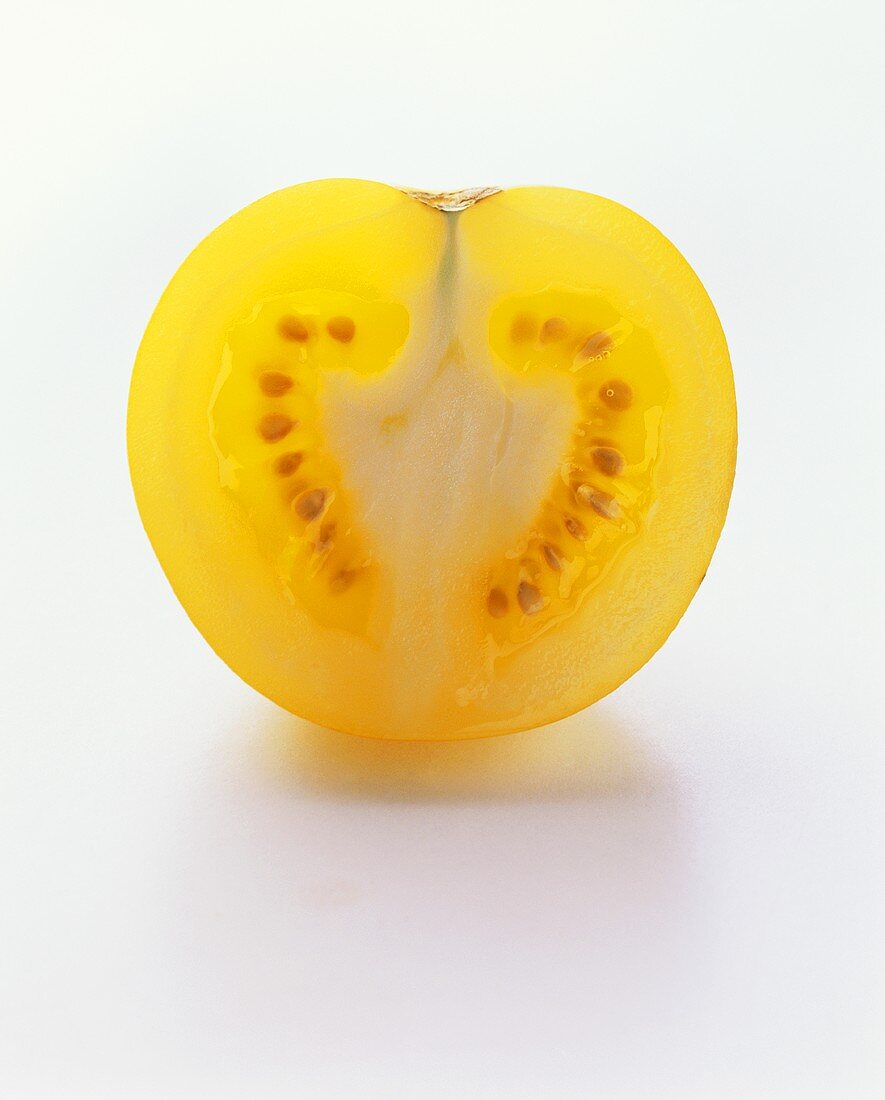 Half a Yellow Tomato