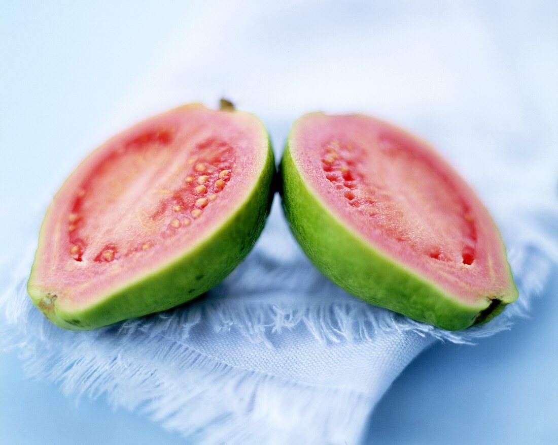 Halbierte Guave