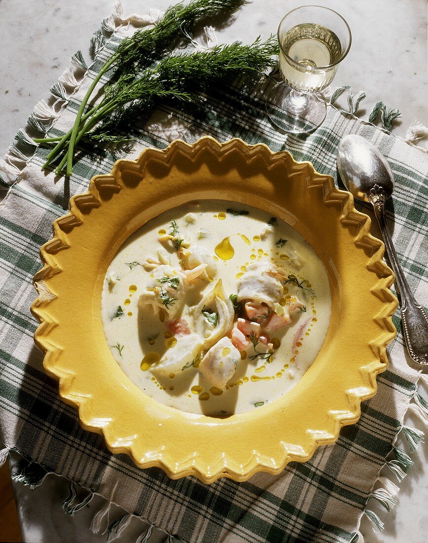 Meeraalsuppe aus Irland