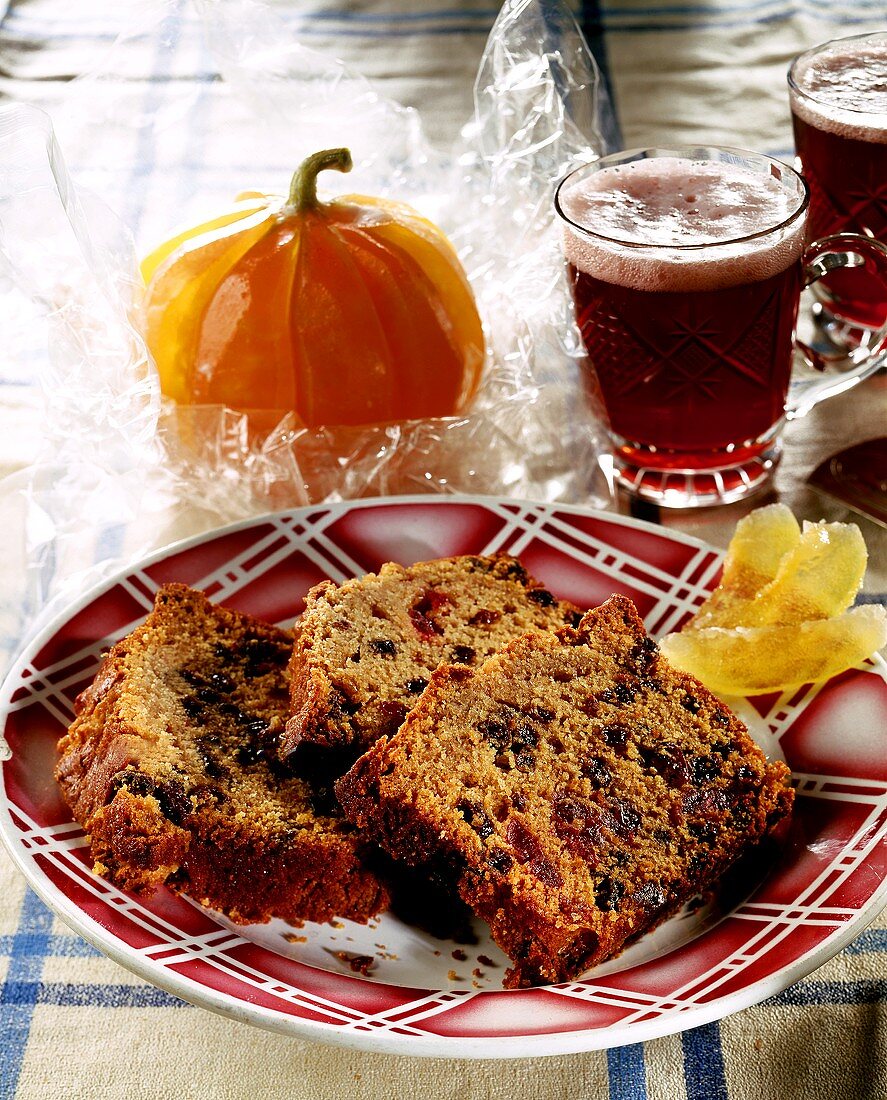 Kuchen mit Kriek (Kirschbier)